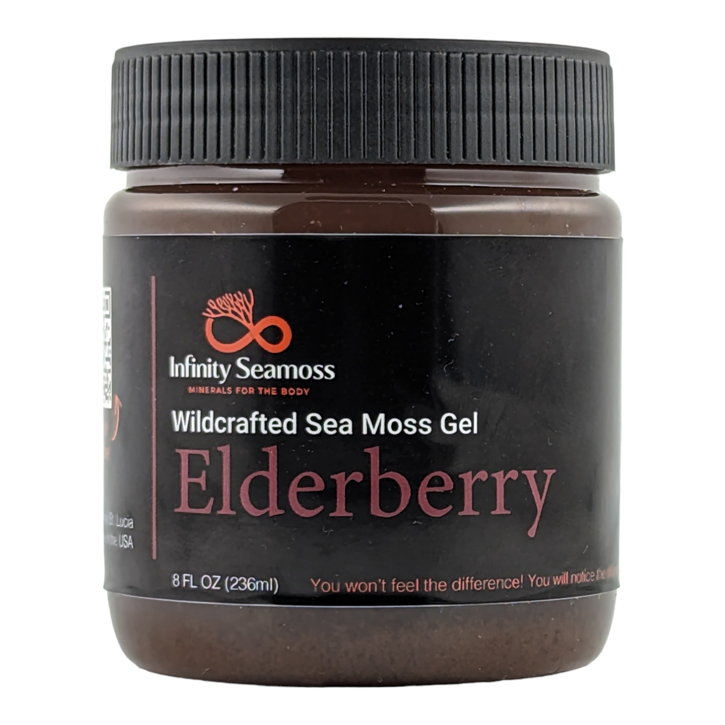 Sea Moss Gel + Elderberry | 4oz, 8oz, 16oz, 32oz | Infinity Seamoss