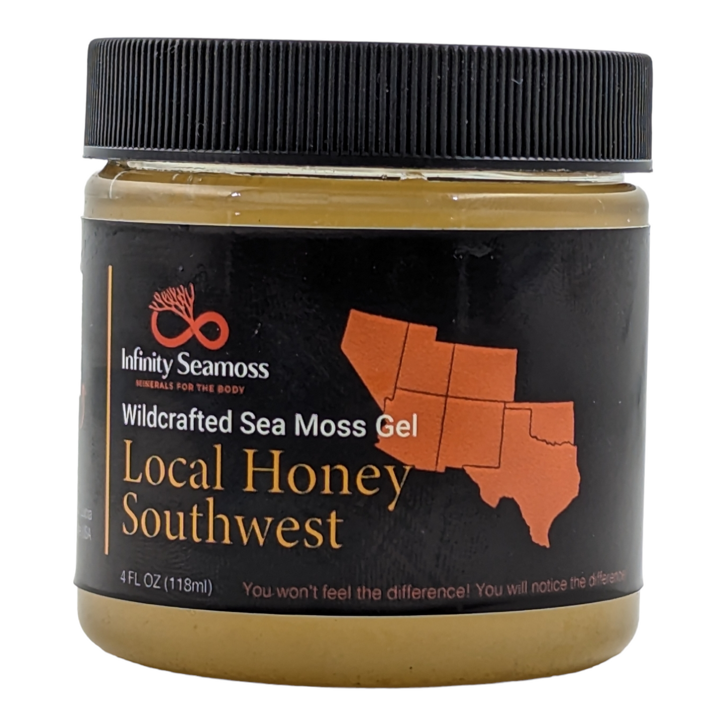 Sea Moss Gel + Southwest Local Honey | 4oz, 8oz, 16oz, 32oz | Infinity Seamoss