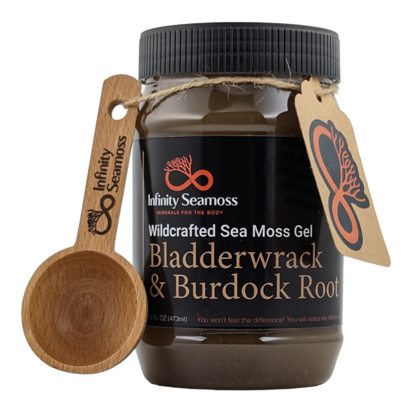 Sea Moss Gel + Bladderwrack & Burdock Root