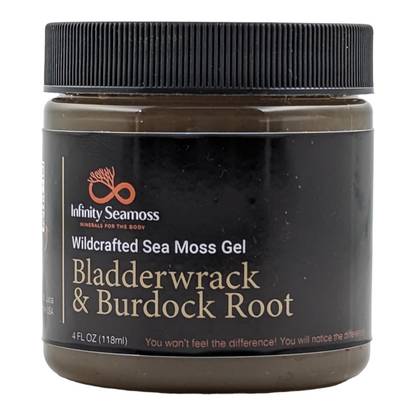 Sea Moss Gel + Bladderwrack & Burdock Root