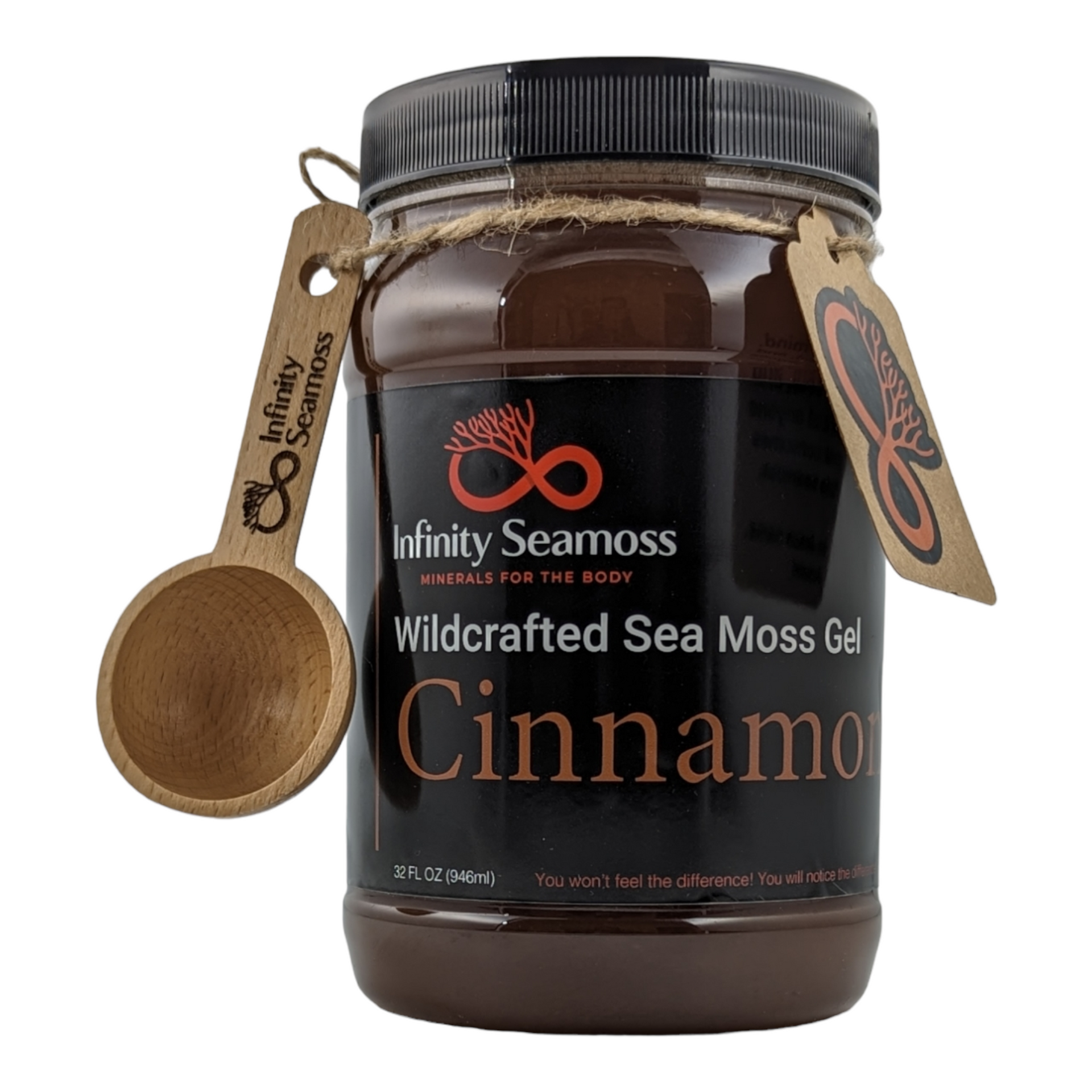 Sea Moss Gel with Cinnamon – 4oz to 32oz | Infinity Seamoss