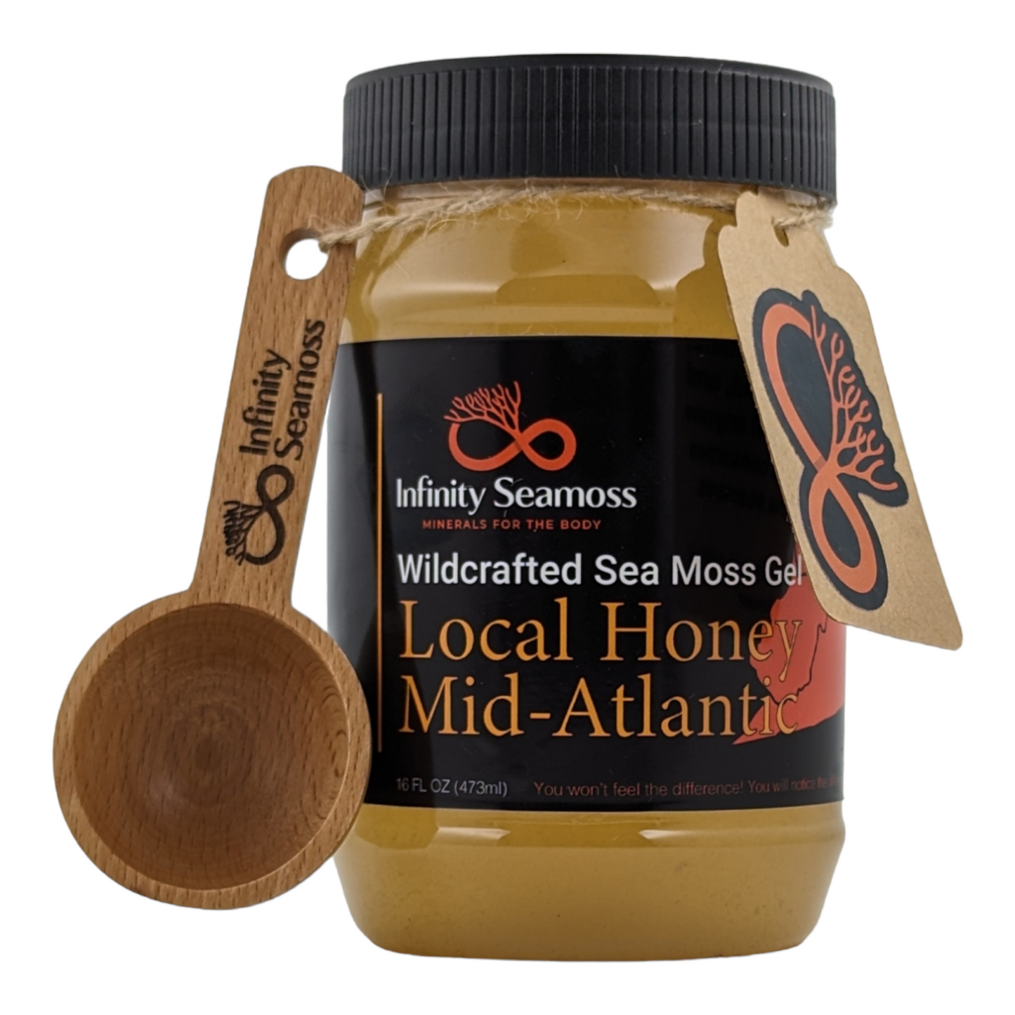 
                  
                    Sea Moss Gel + Mid-Atlantic Local Honey
                  
                