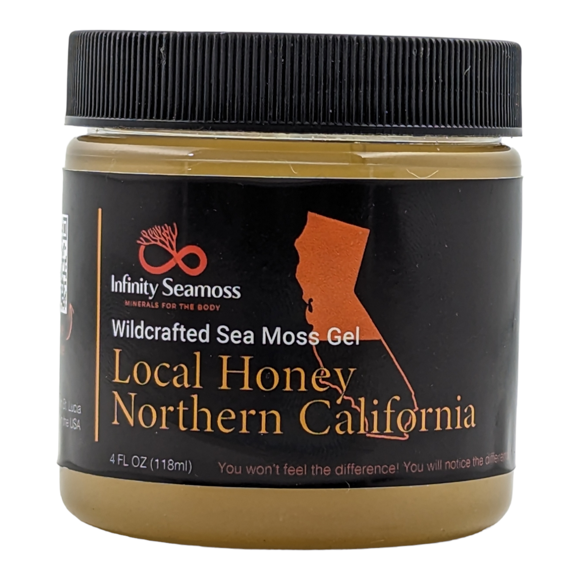 Sea Moss Gel with Northern California Local Honey – 4oz to 32oz