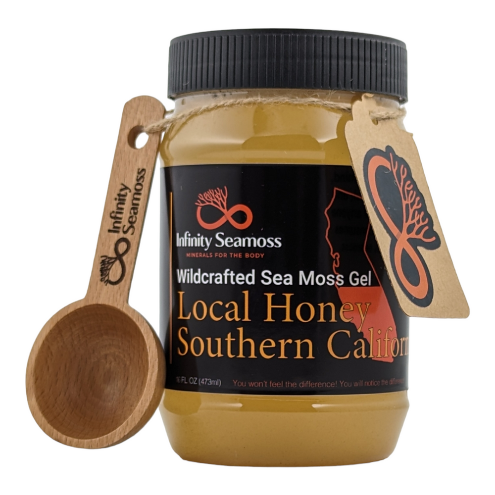 
                  
                    Sea Moss Gel + Southern California Local Honey
                  
                
