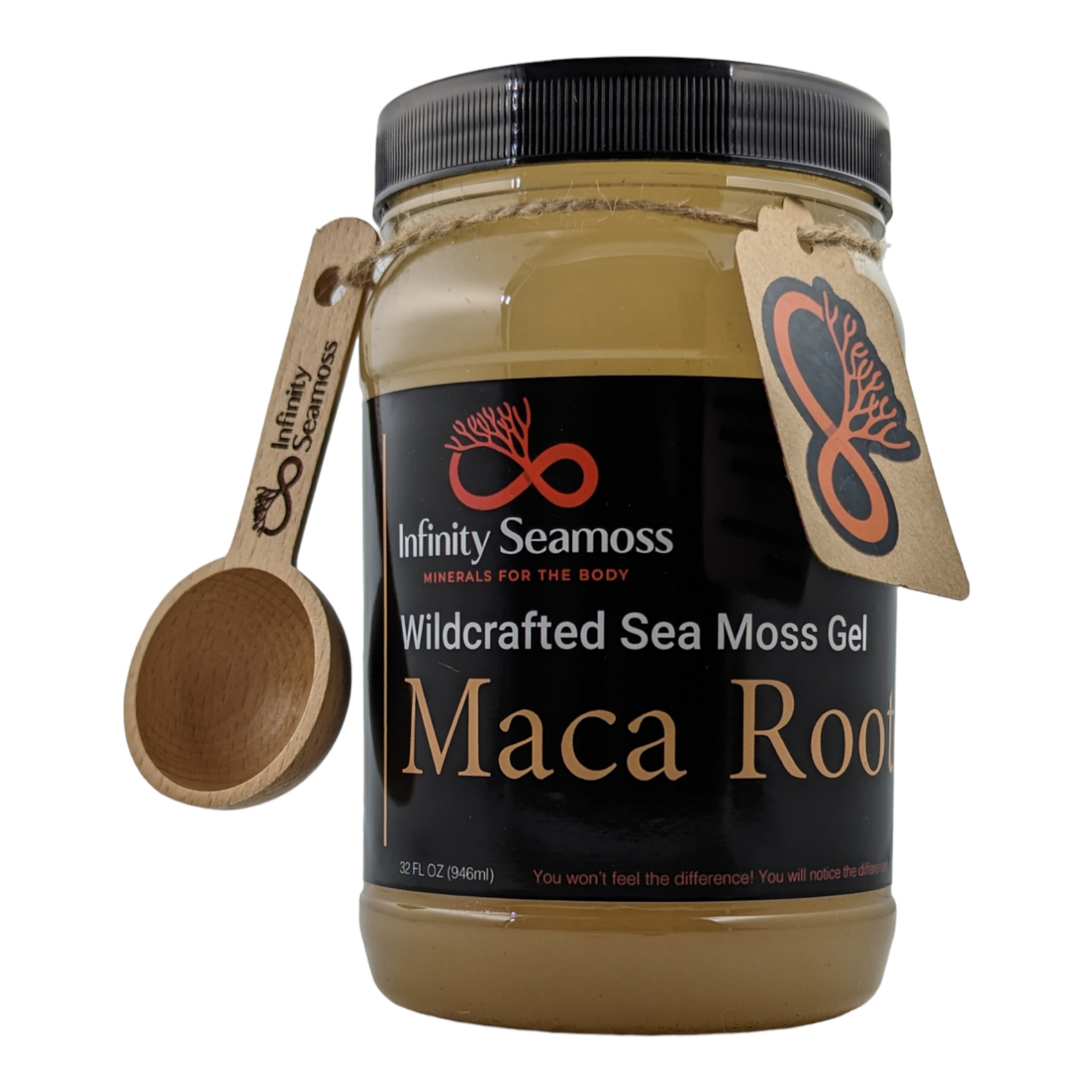 Sea Moss Gel with Maca Root – 4oz to 32oz | Infinity Seamoss