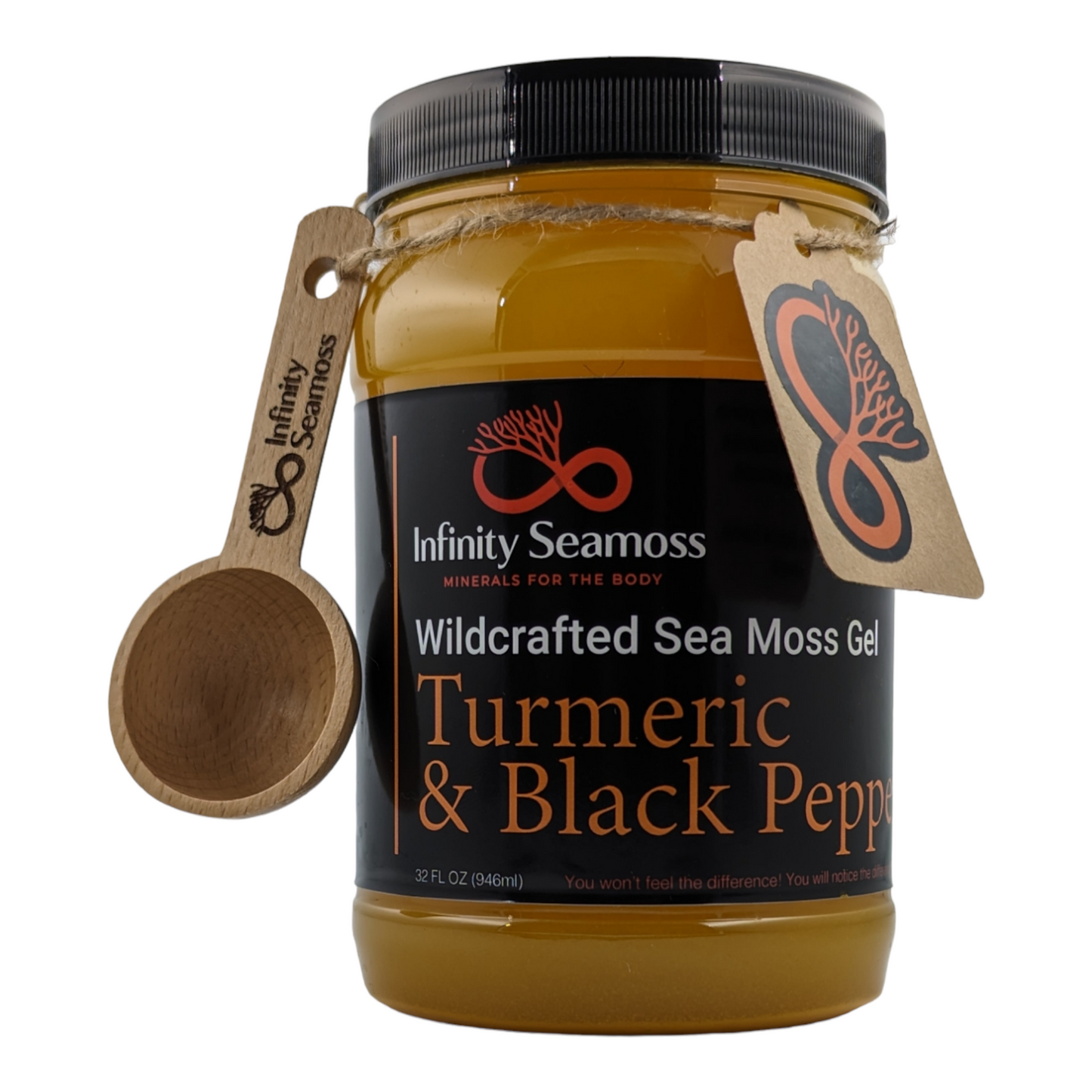 Sea Moss Gel + Turmeric Root with Black Pepper